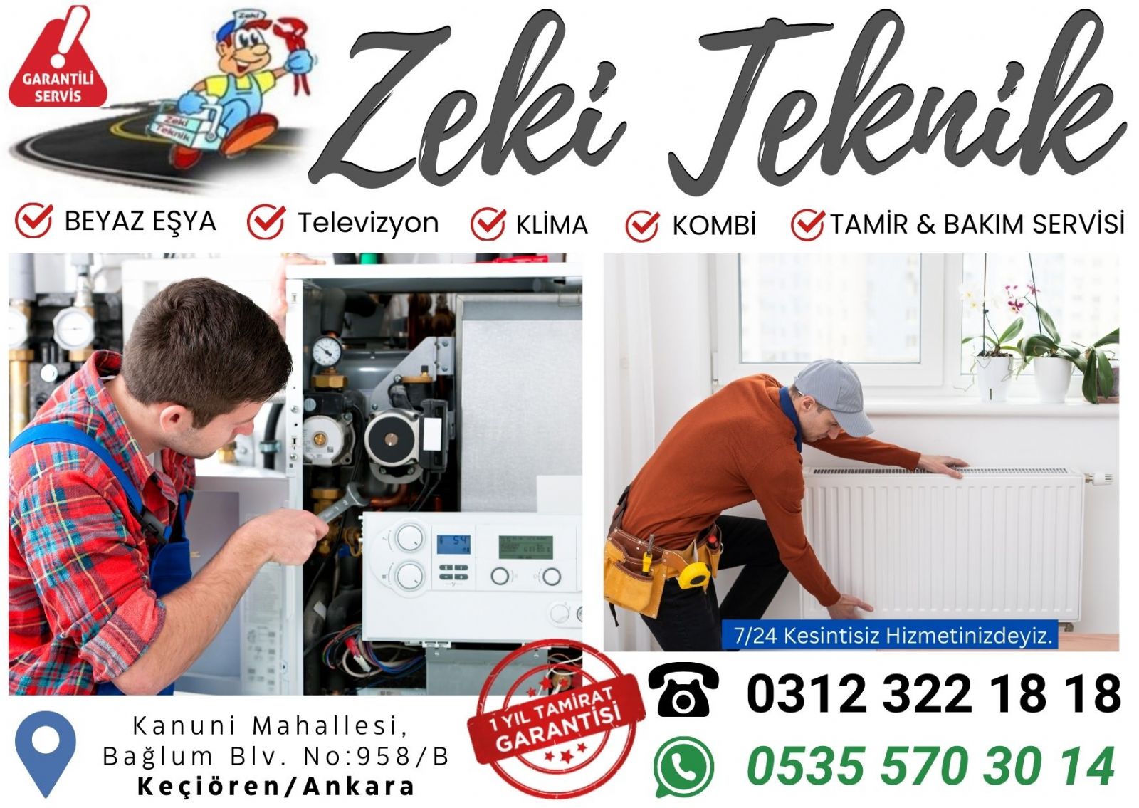 Bağlum Kombi Bakımı Petek Temizleme